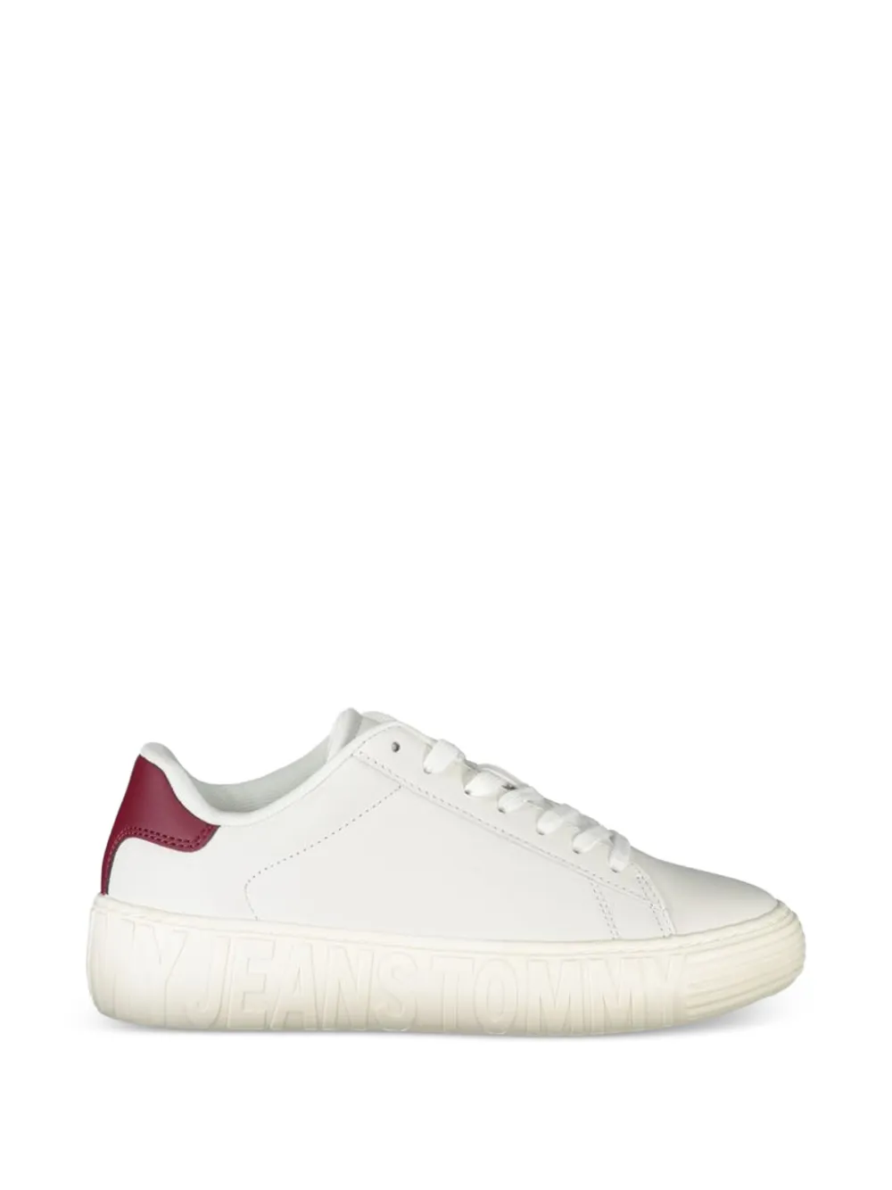 Tommy Hilfiger New Cupsole leather sneakers Wit