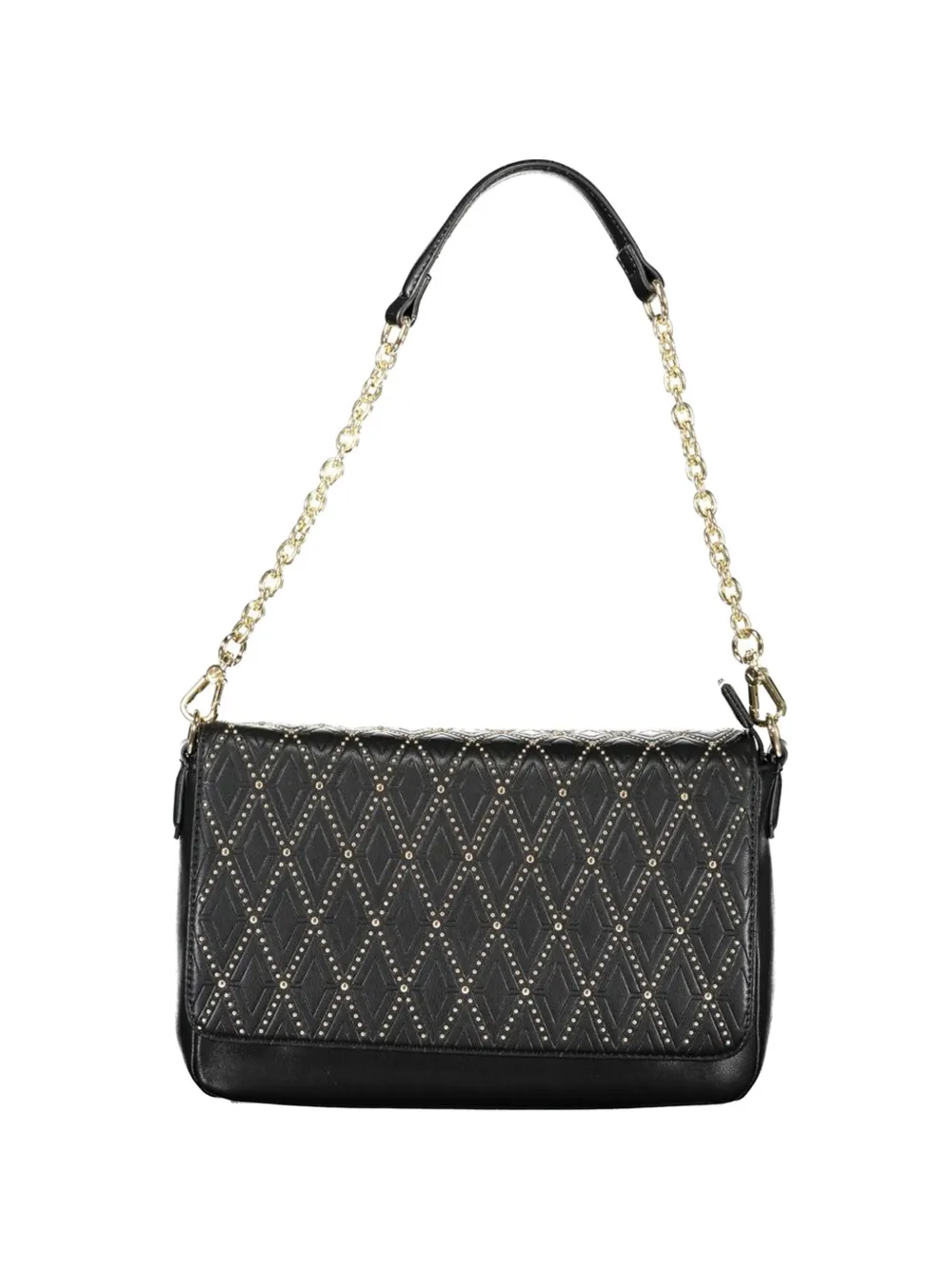 MARIO VALENTINO stud-embellished shoulder bag - Nero