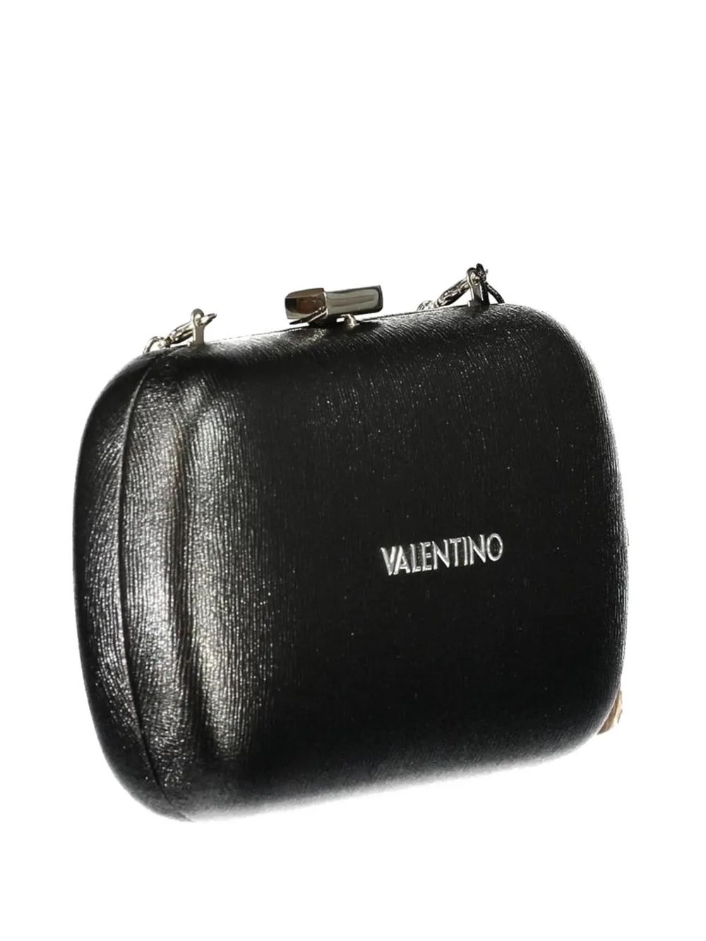 MARIO VALENTINO logo clutch bag - Nero