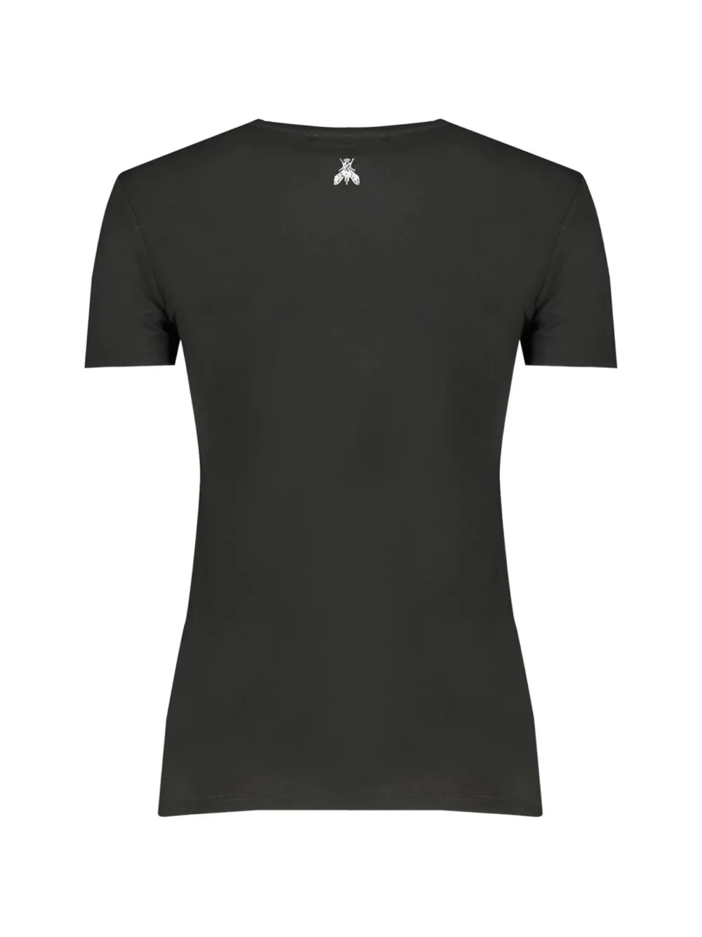 Patrizia Pepe Getailleerd T-shirt Zwart
