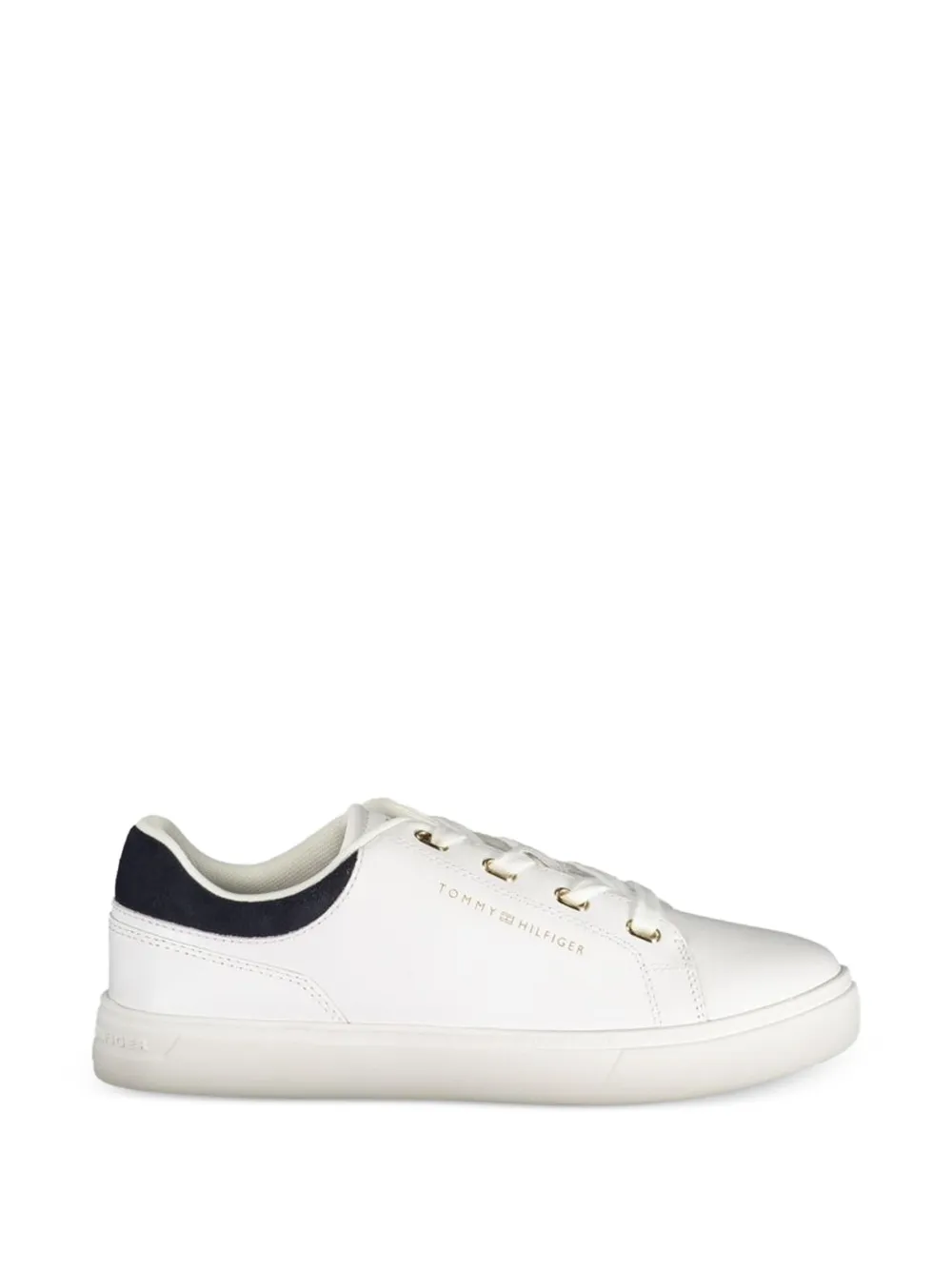 Tommy Hilfiger logo-print sneakers - Bianco