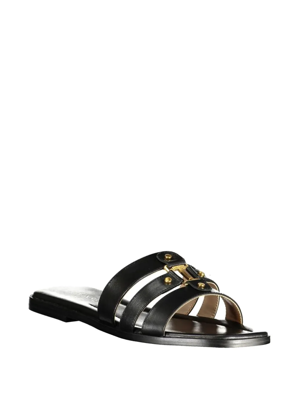 TWINSET leather sandals Zwart