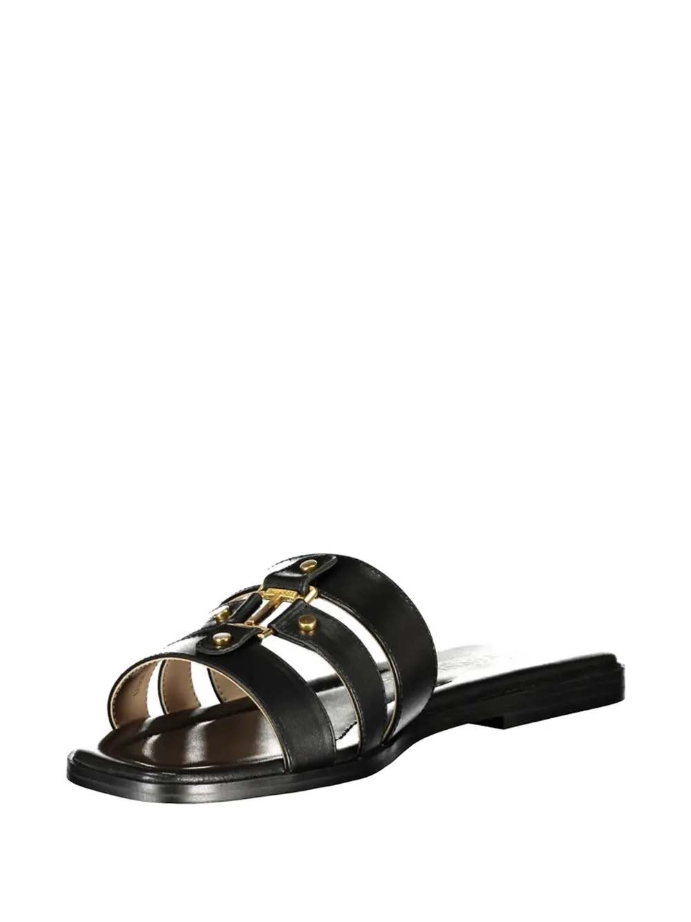 TWINSET leather sandals Zwart