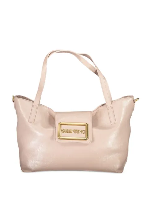 MARIO VALENTINO logo-plaque tote bag