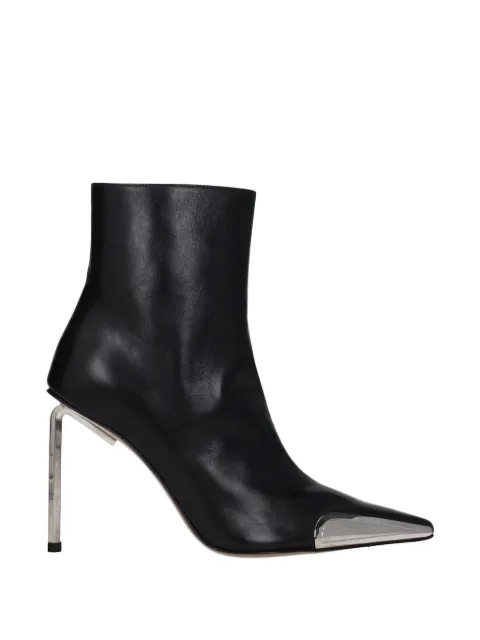Off-White Jitney metal-heel ankle boots