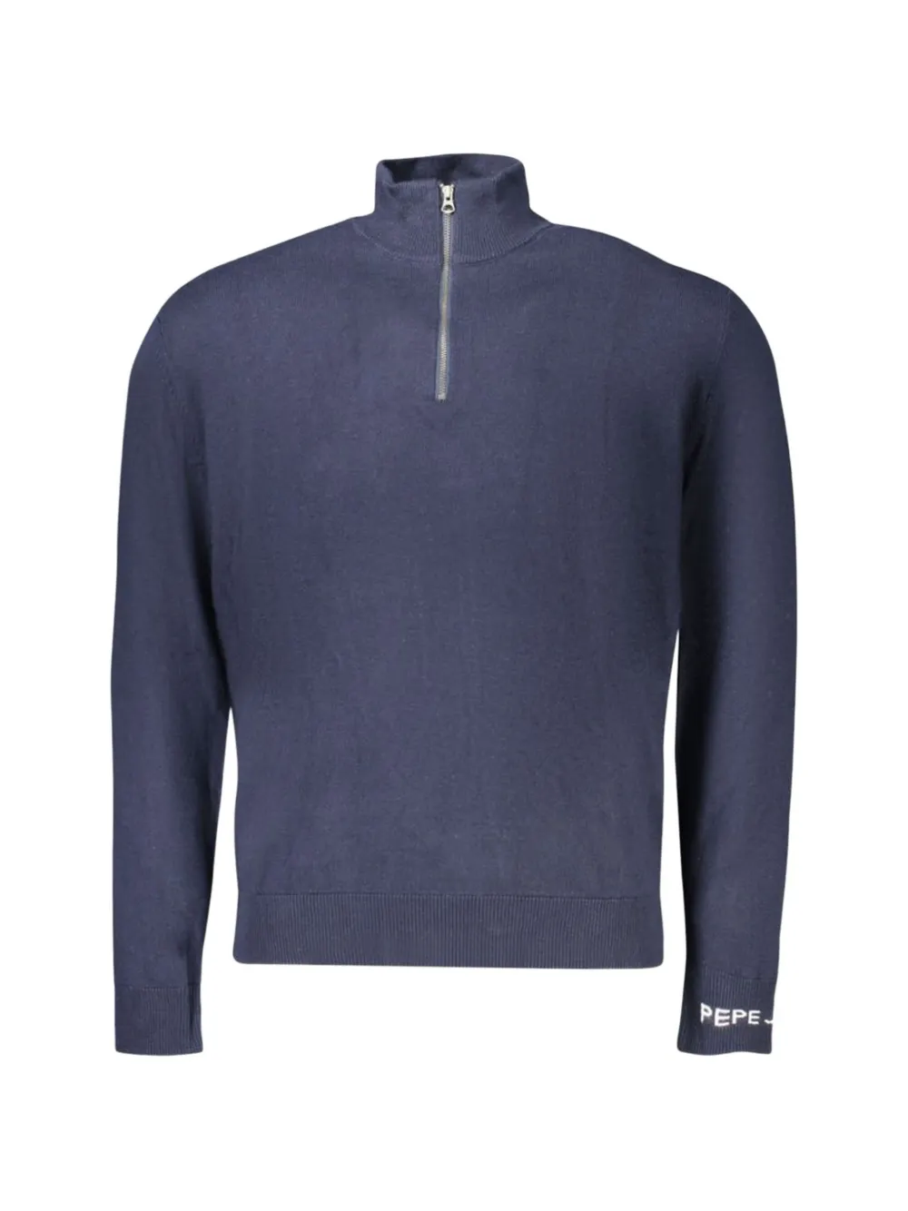 Pepe Jeans quarter-zip mock-neck sweater - Blu