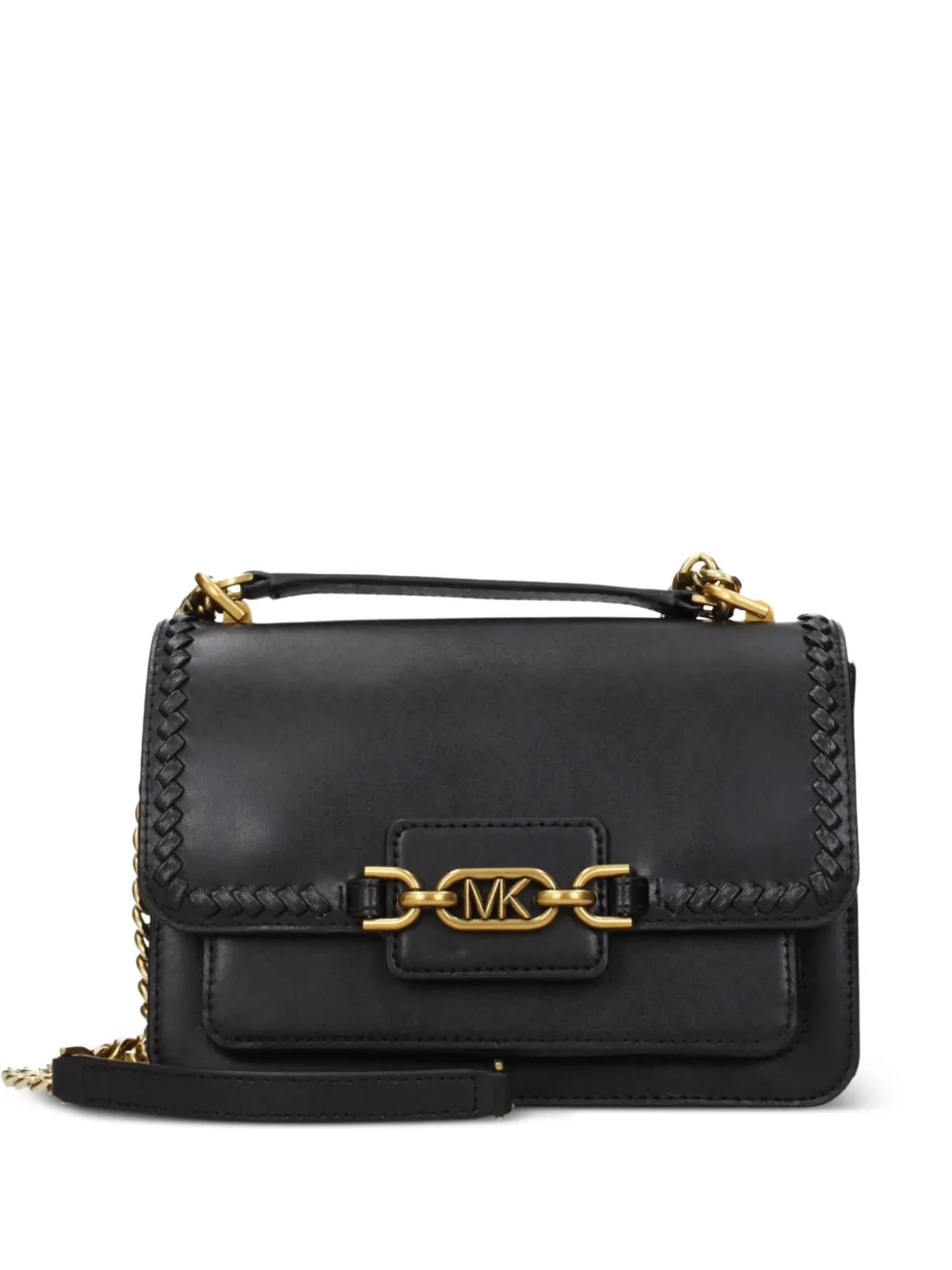 Michael Kors Heather leather crossbody bag - Nero