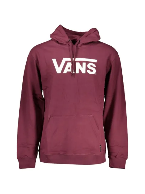 Vans logo-print cotton hoodie