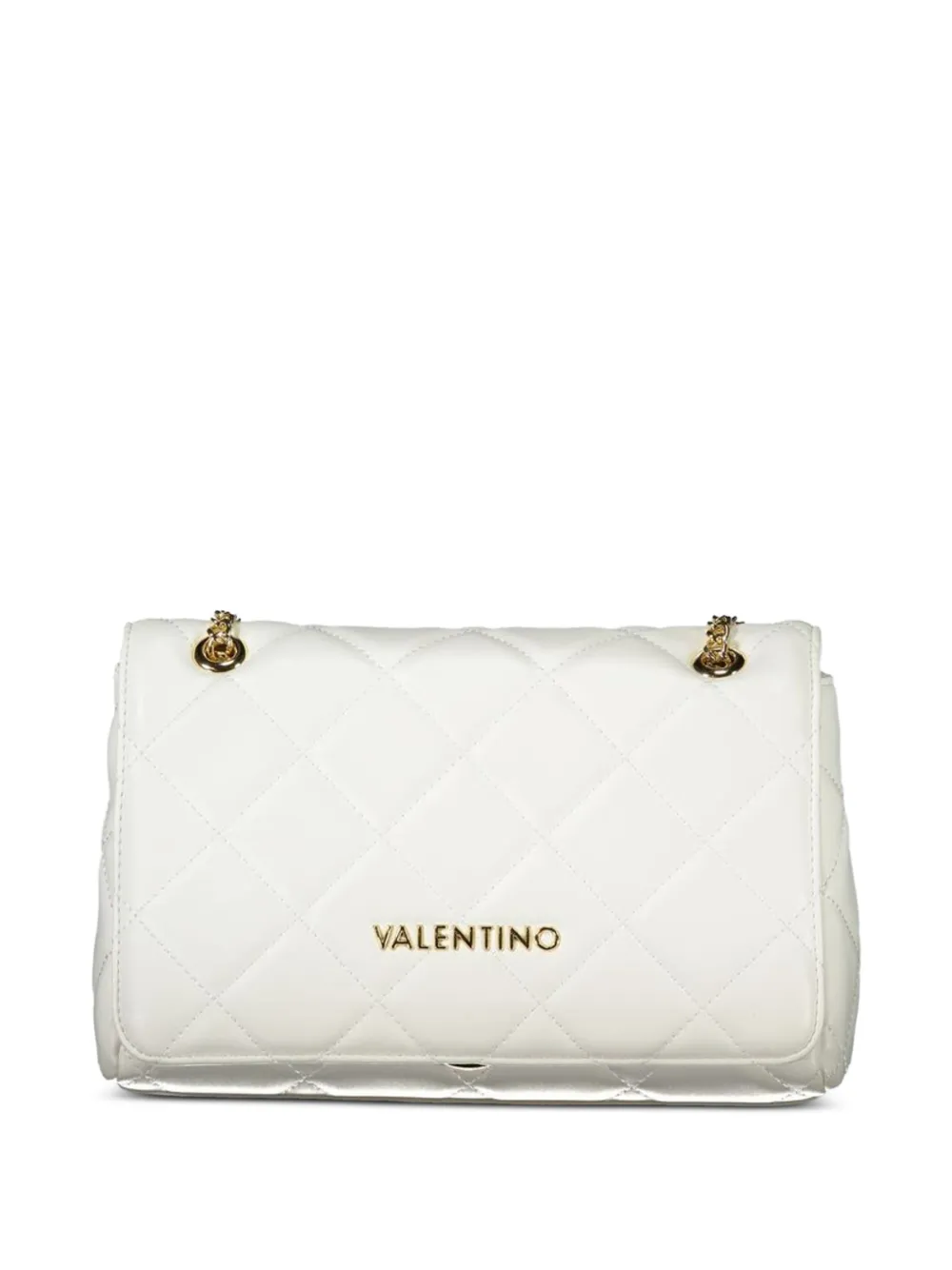 MARIO VALENTINO quilted chain-strap tote bag - Bianco