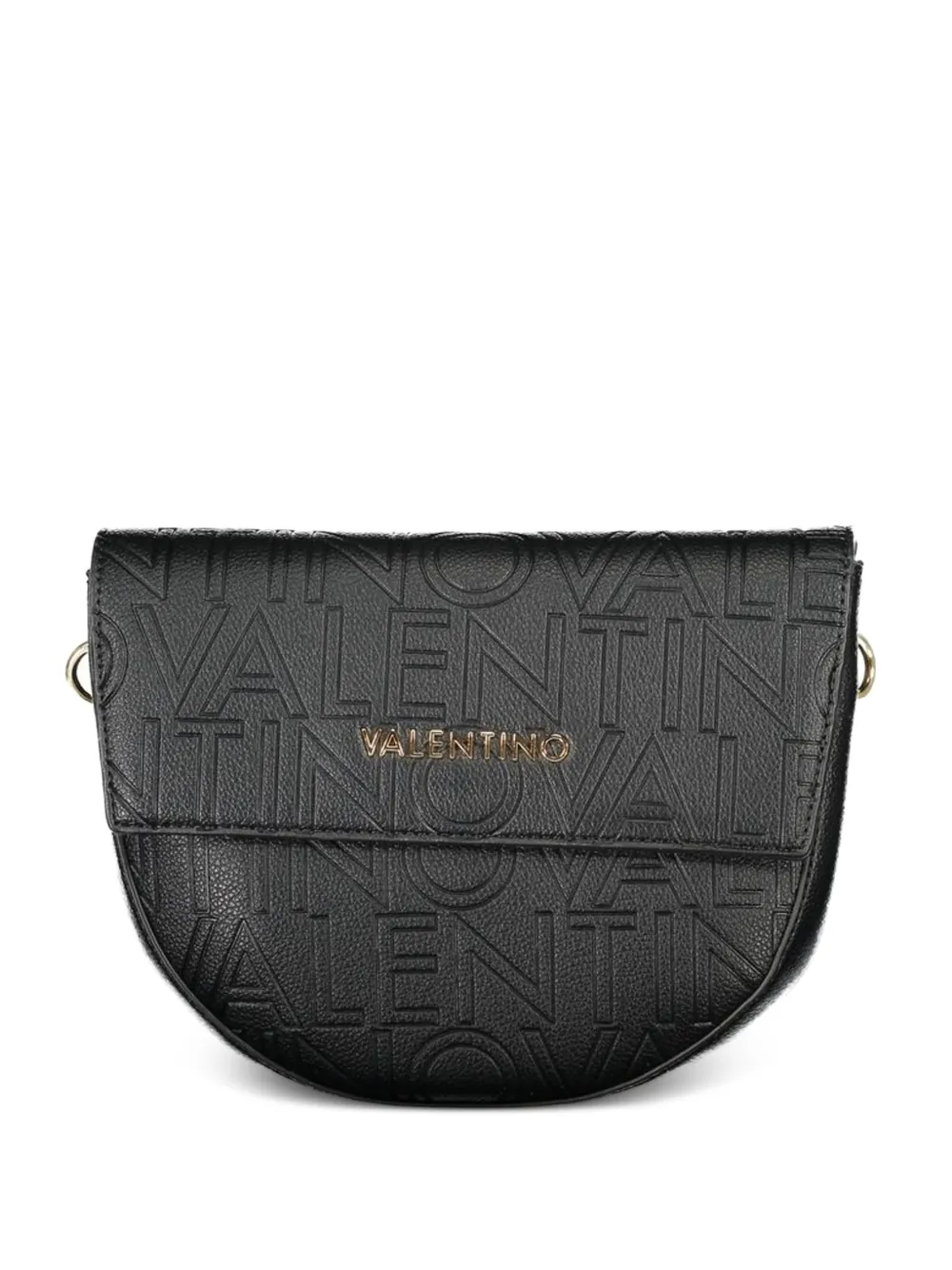 MARIO VALENTINO logo-lettering cross body bag - Nero