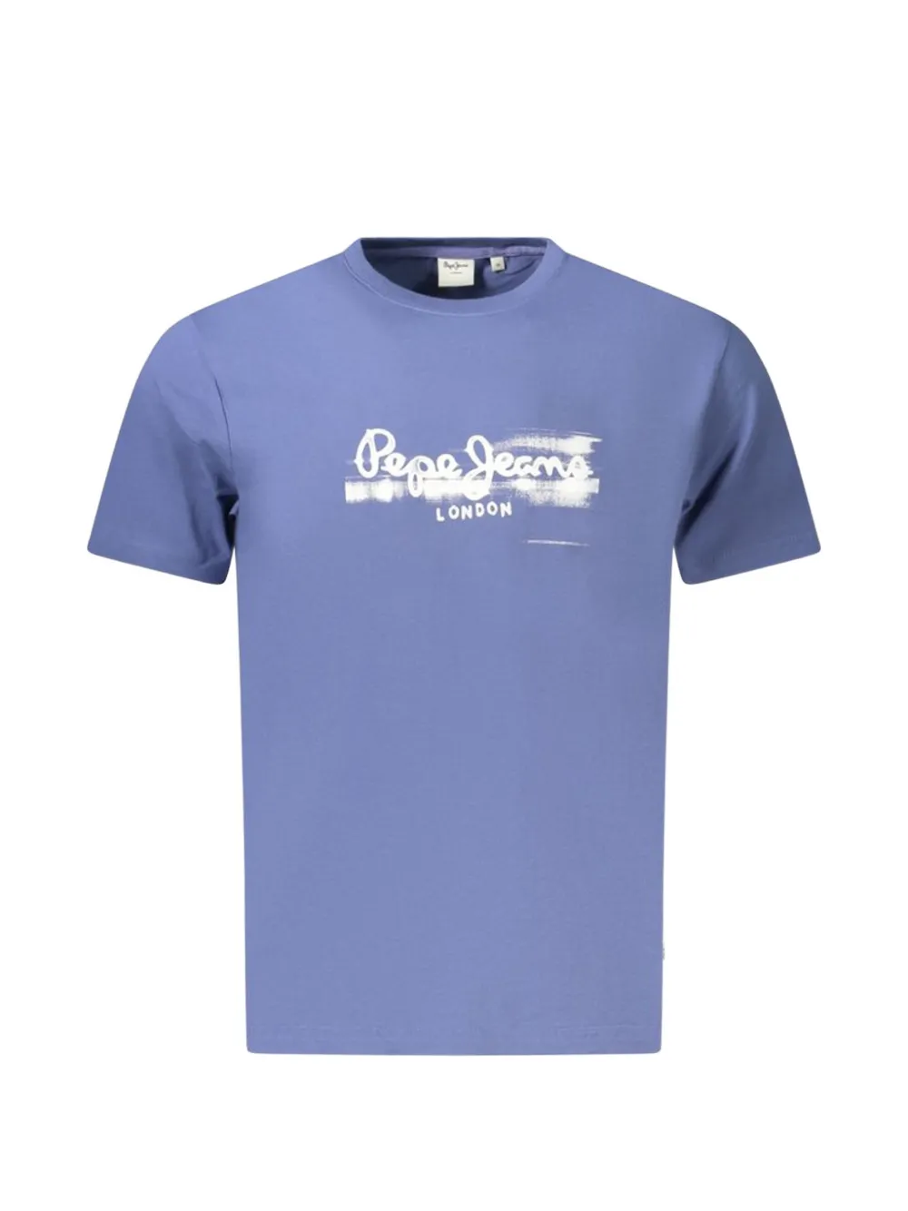 Pepe Jeans logo-print cotton T-shirt - Blu