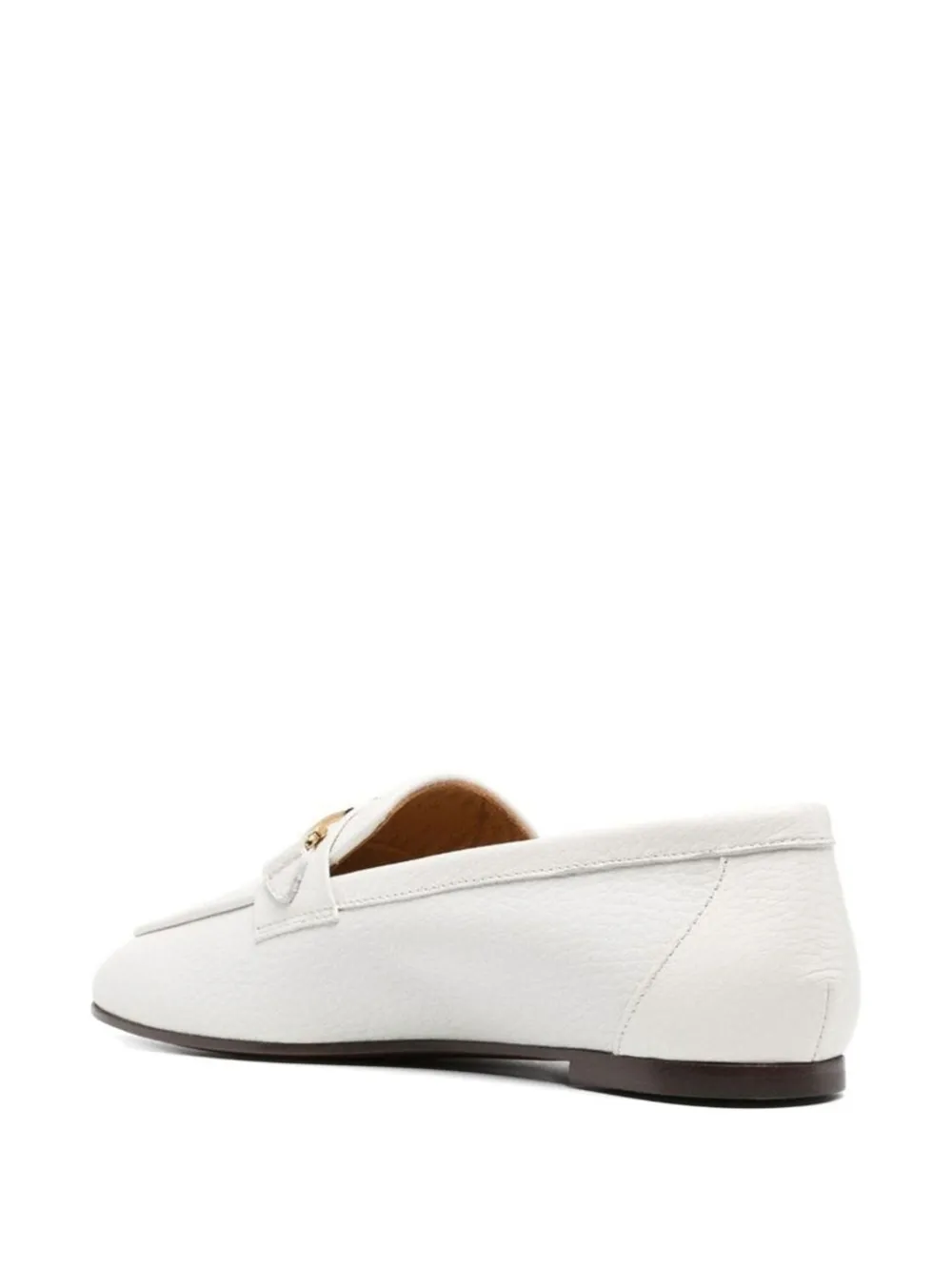 Tod's buckled detail loafers Wit