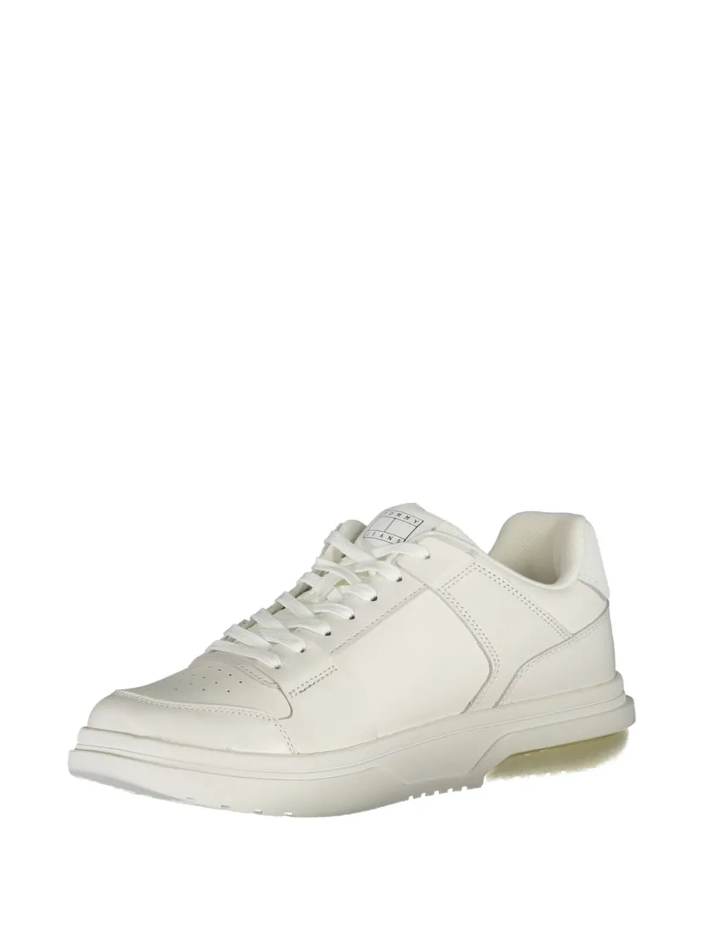 Tommy Hilfiger logo-detail lace-up sneakers Wit