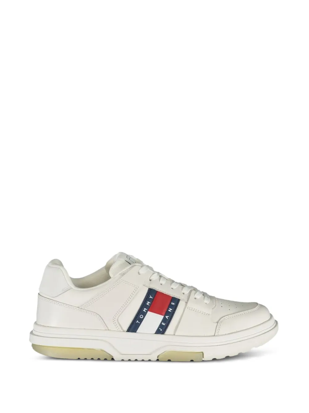 Tommy Hilfiger logo-detail lace-up sneakers - Bianco