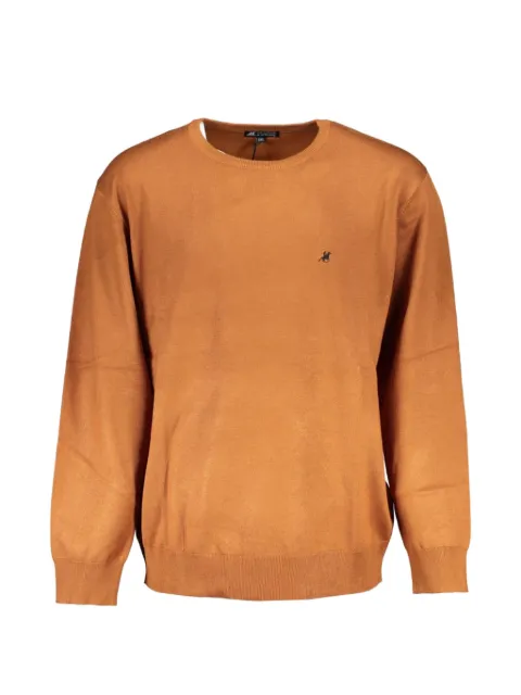 U.S. Grand embroidered-logo crew-neck sweater