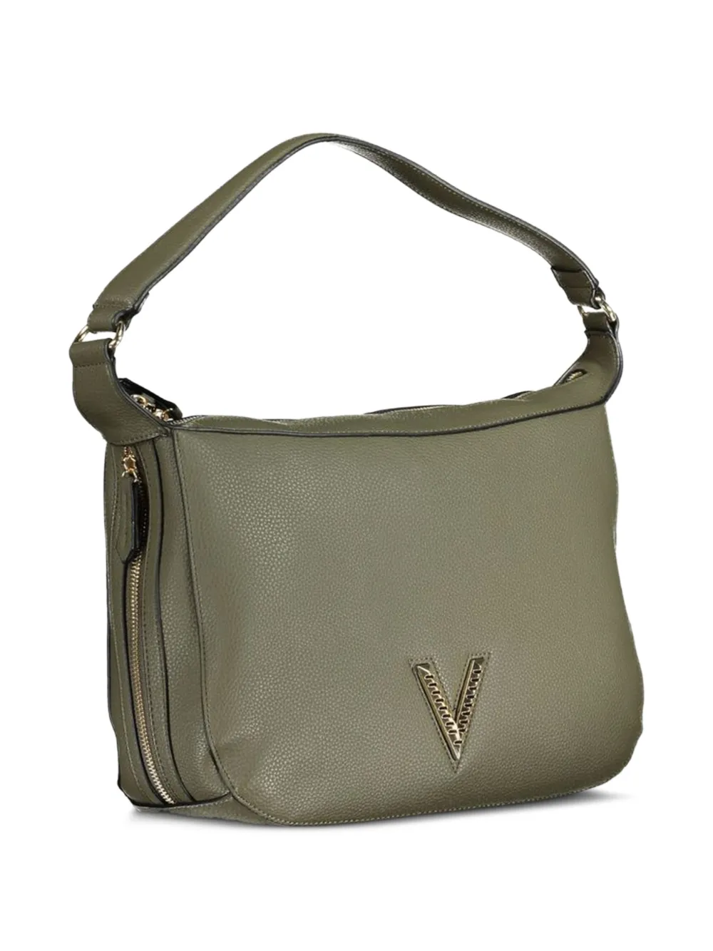 MARIO VALENTINO VCchain shopper met logo-plakkaat Groen