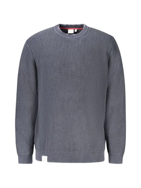 Pepe Jeans ribbed-knit crew-neck sweater