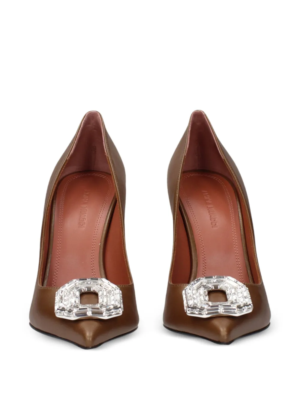 Amina Muaddi Camelia pumps Bruin