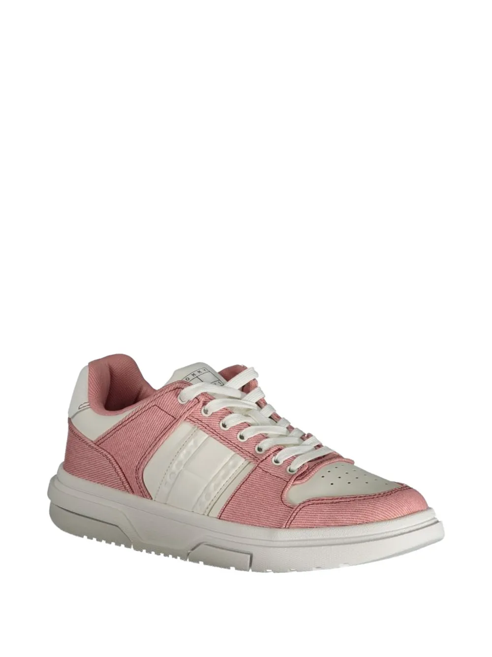 Tommy Hilfiger Low-top sneakers met ribfluwelen detail Roze