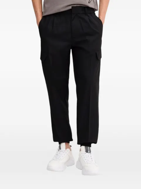 Armani Exchange pleat-detail cargo pants