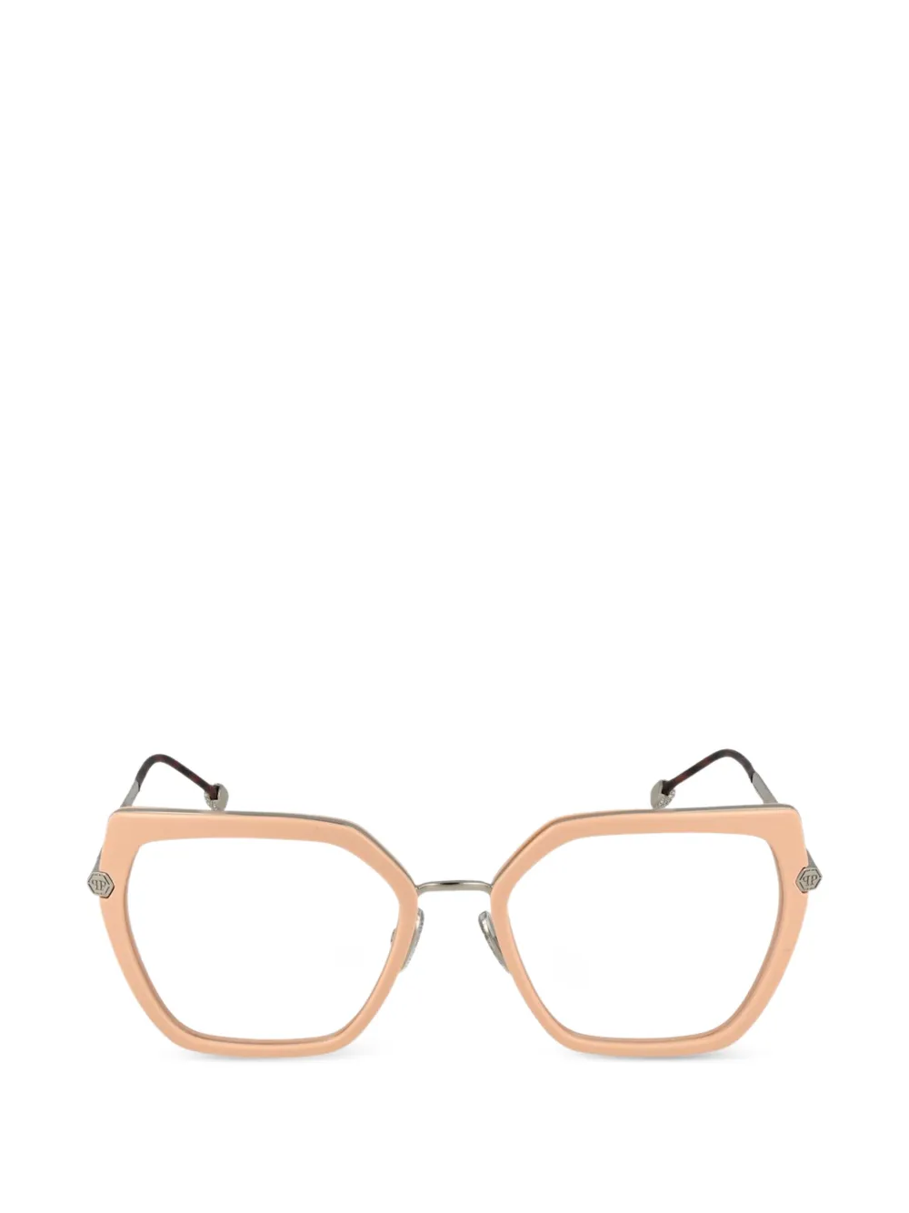 Philipp Plein Eyewear Occhiali con montatura geometrica - Toni neutri