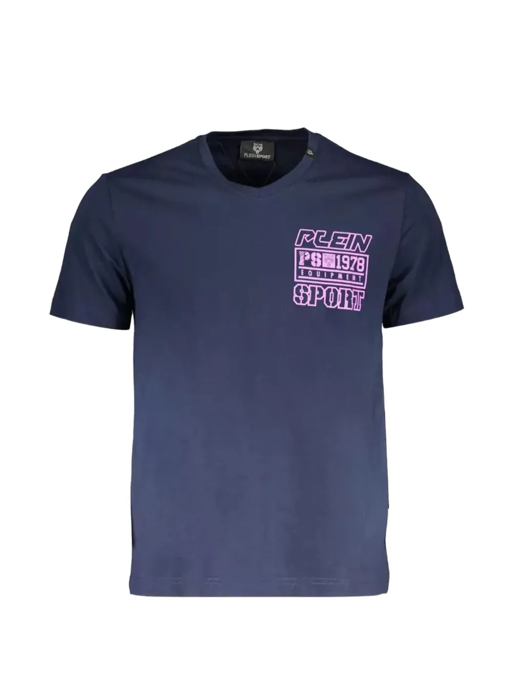 Plein Sport logo-print T-shirt - Blu
