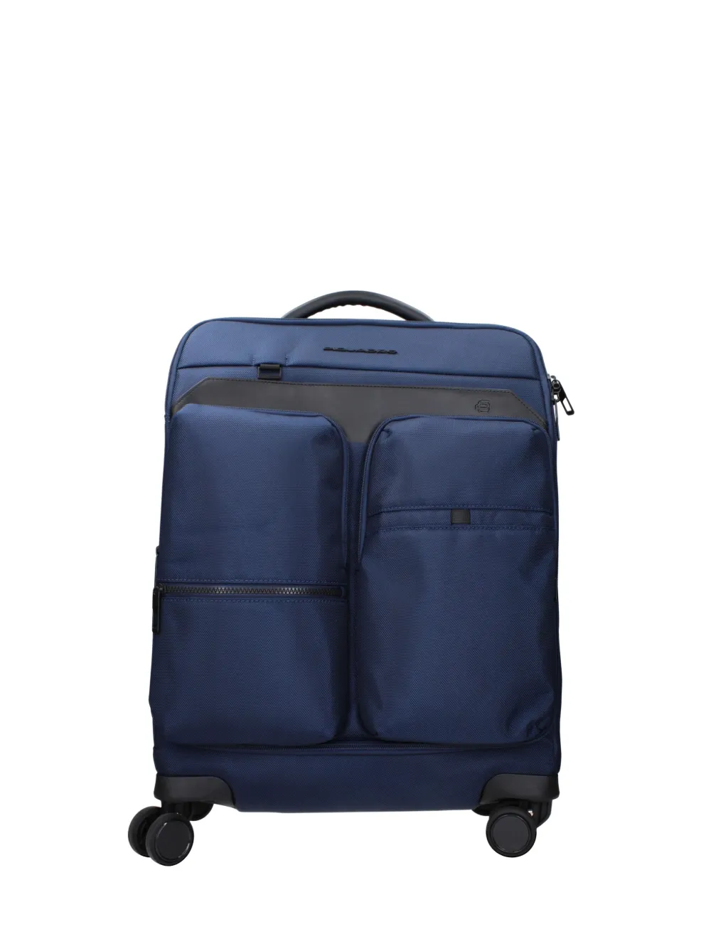 PIQUADRO logo-appliqué luggage - Blu