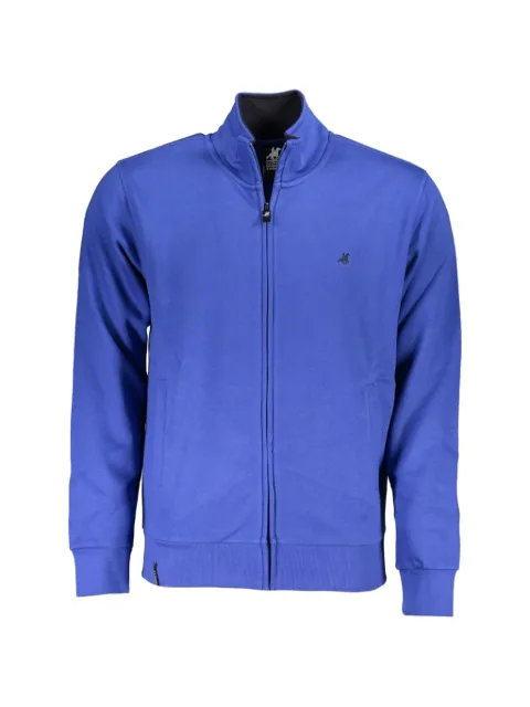 U.S. Grand logo-detail zip-fastening sweatshirt