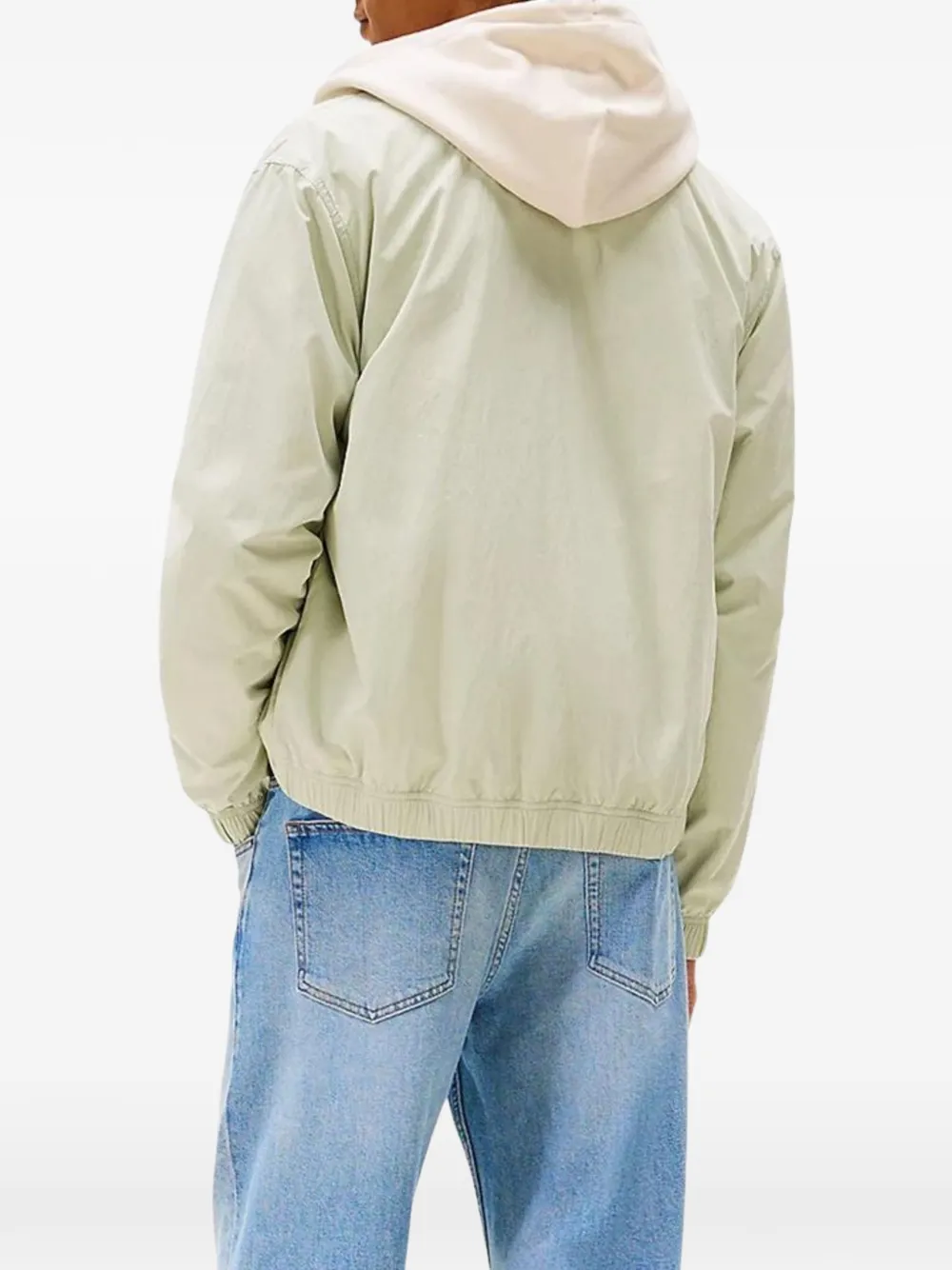 Tommy Jeans Bomberjack met logopatch Groen
