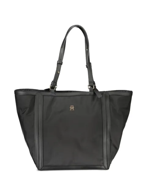 Tommy Hilfiger Julia leather-trim tote bag
