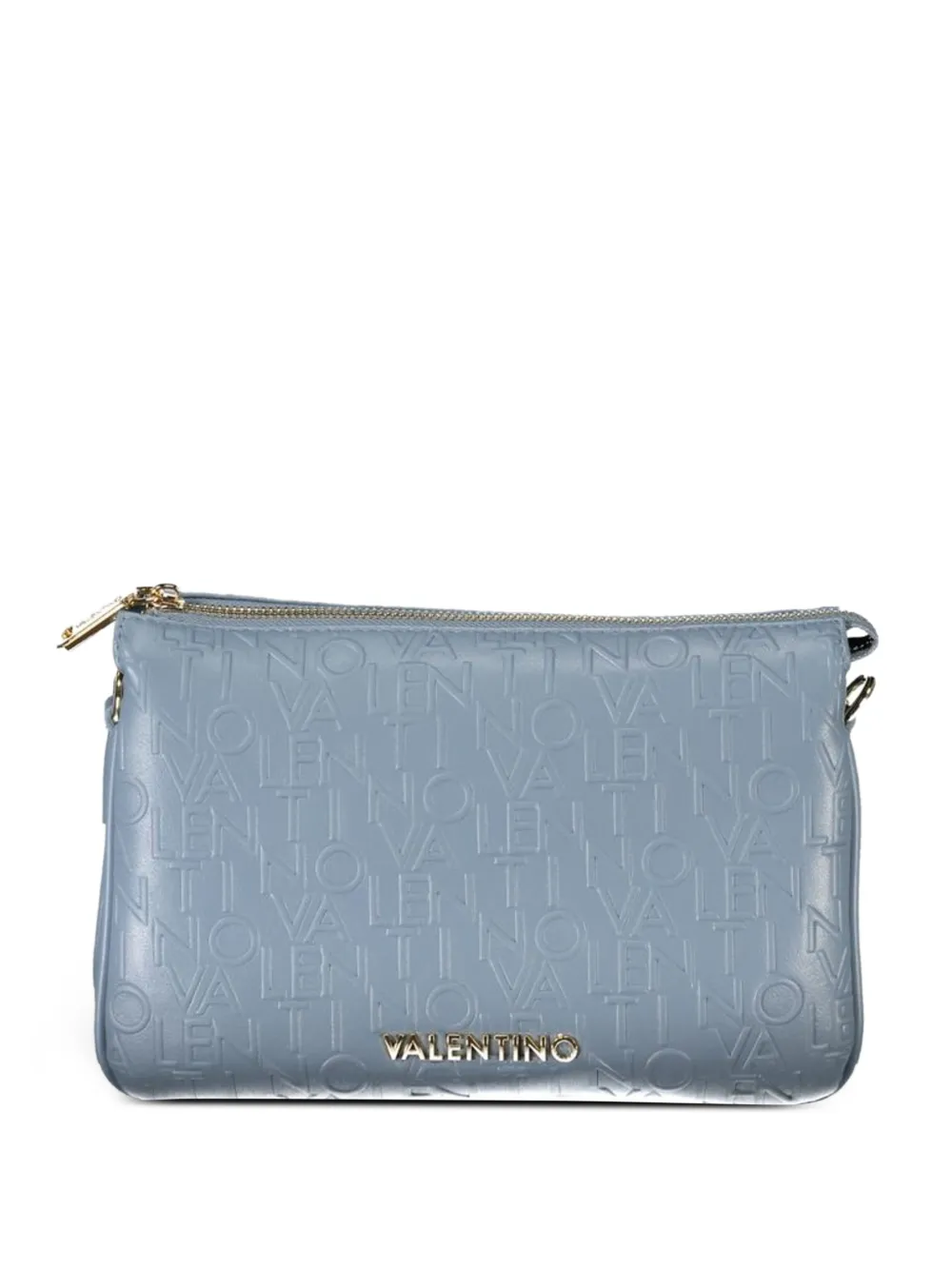 MARIO VALENTINO logo-embossed crossbody bag - Blu