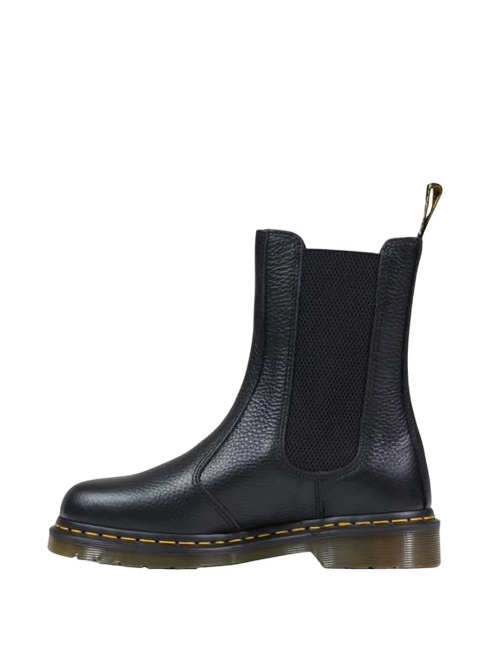 Dr Martens pebbled-leather ankle boots Zwart