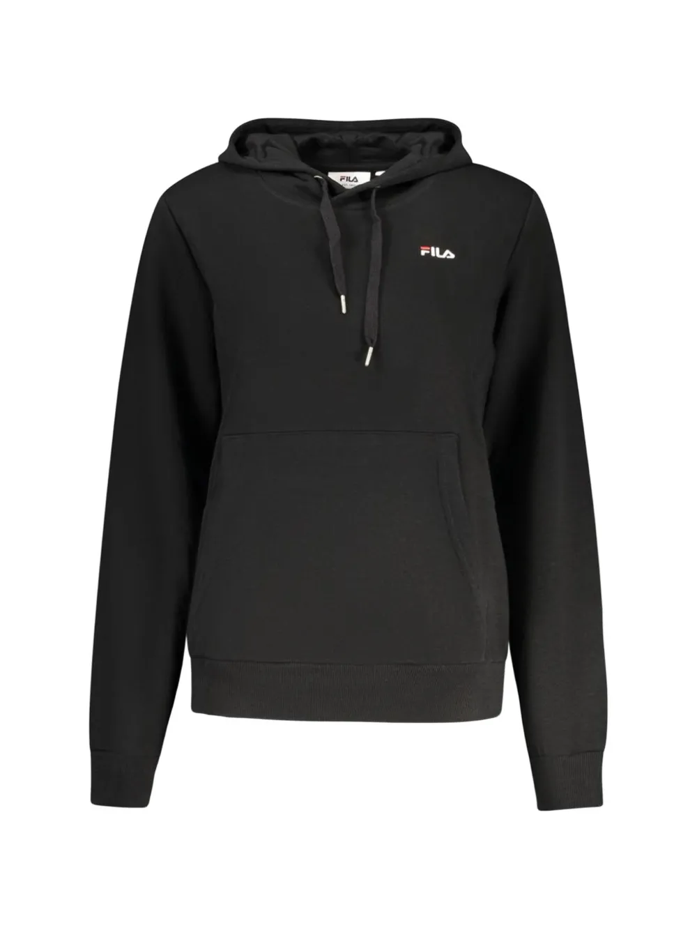 Fila logo-embroidered hoodie - Nero