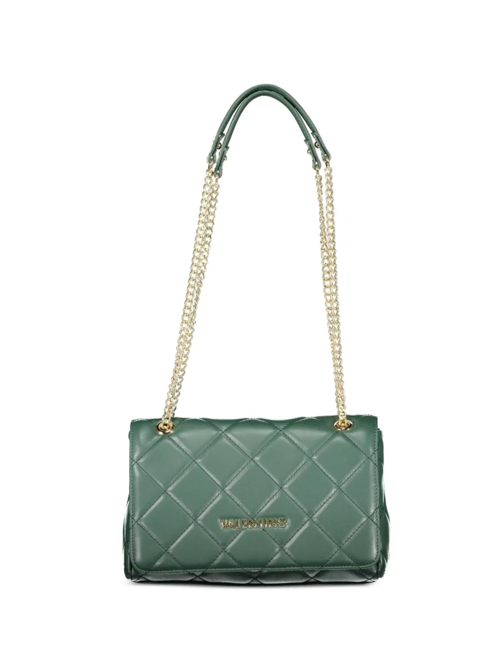 MARIO VALENTINO quilted shoulder bag - Verde