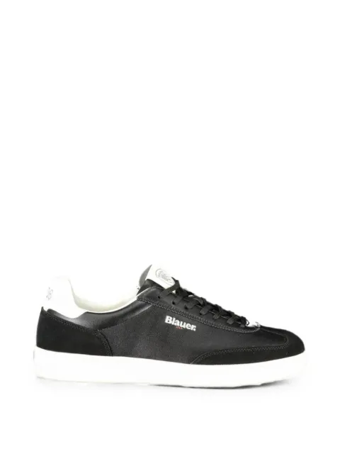 Blauer Grant logo-patch panelled sneakers