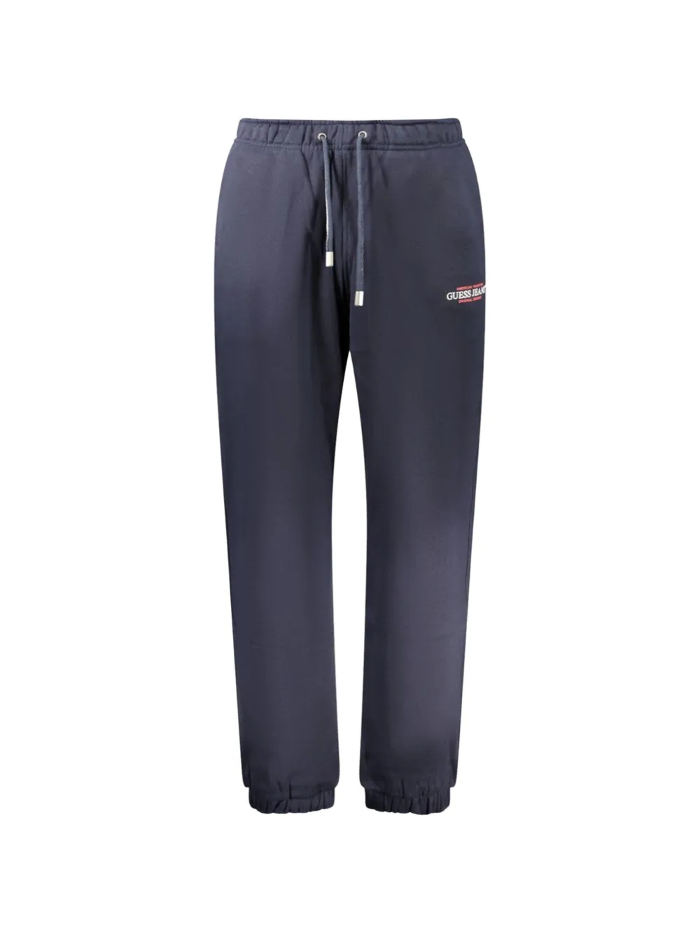 GUESS USA logo-print drawstring track pants - Blu