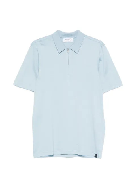 Gran Sasso zip-fastening short-sleeve polo shirt