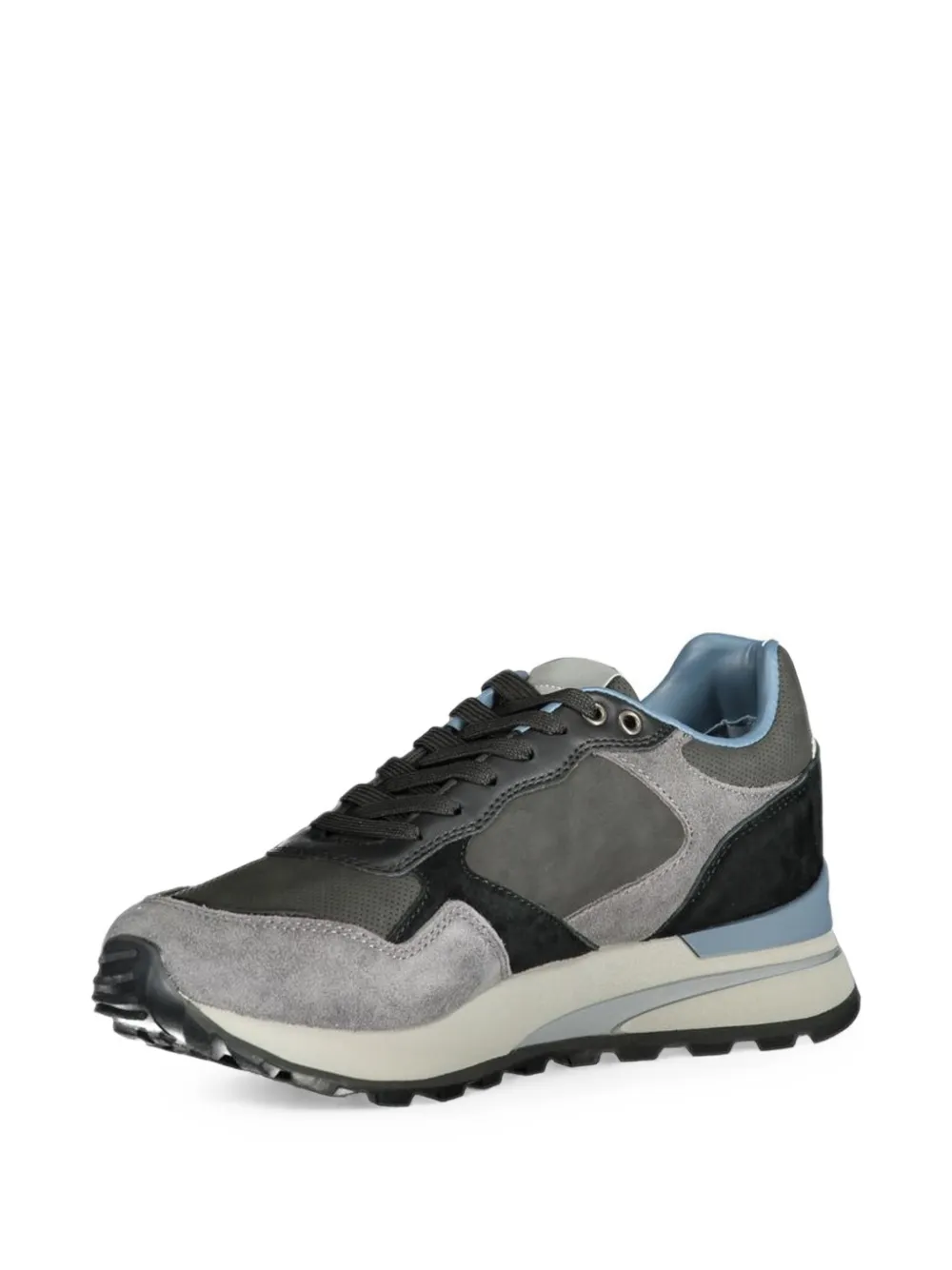 Blauer suede panelled sneakers Grijs