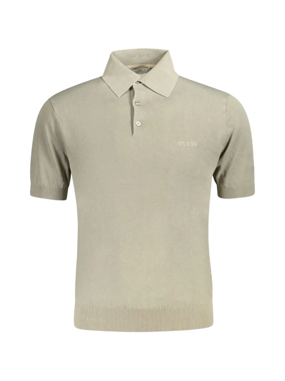 GUESS USA logo-detail polo shirt - Verde