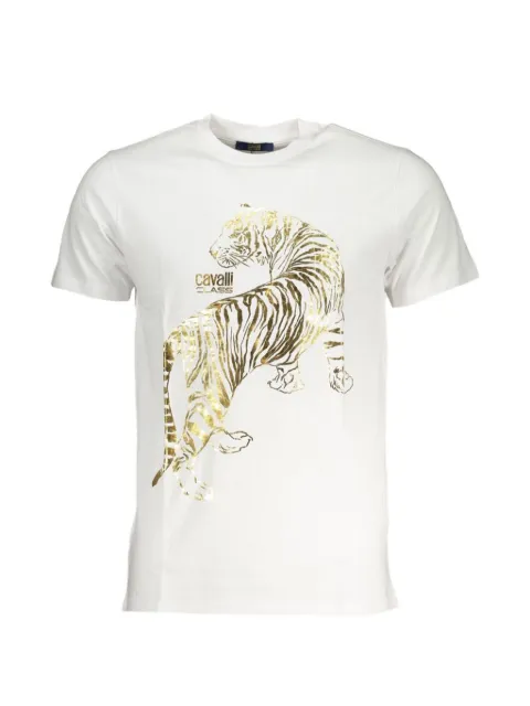 Cavalli Class tiger-print T-shirt