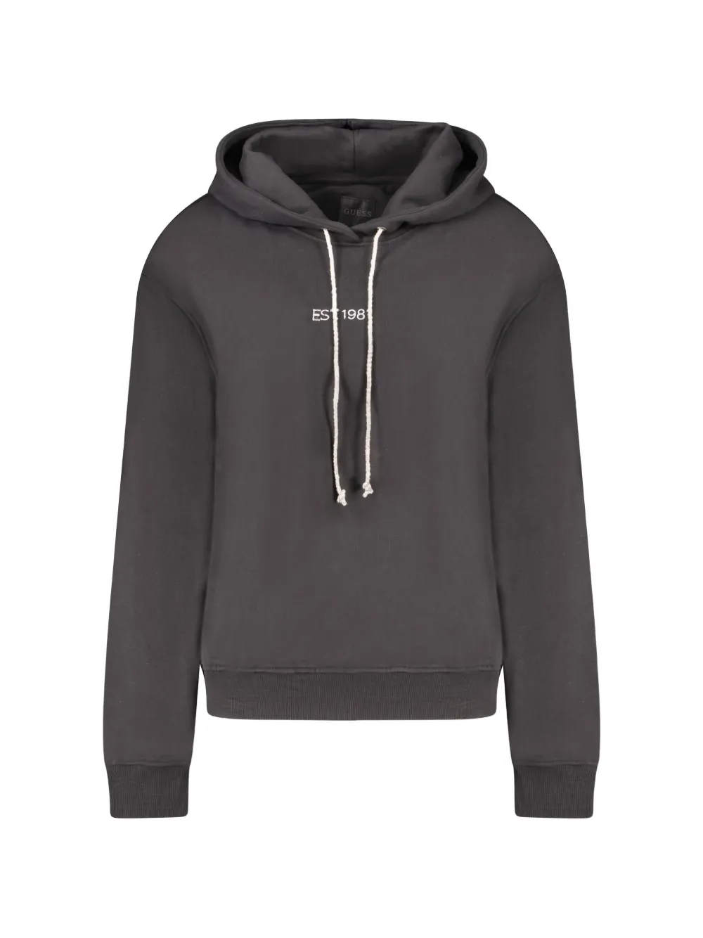 GUESS USA Hoodie mit Logo-Stickerei - Schwarz