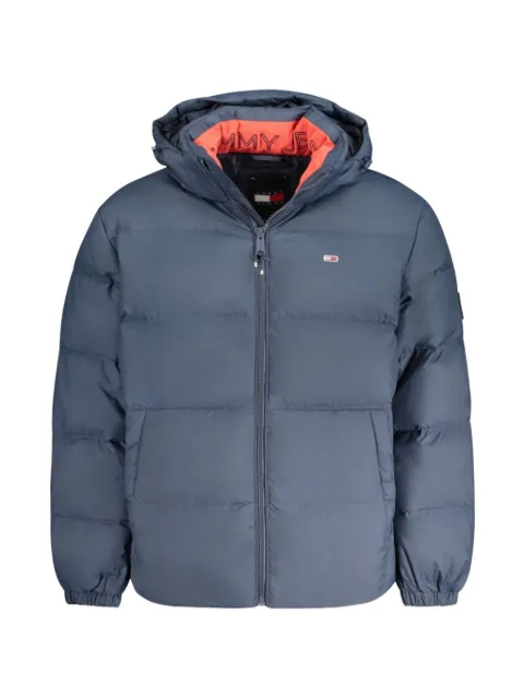 Tommy Hilfiger logo-embroidered padded jacket