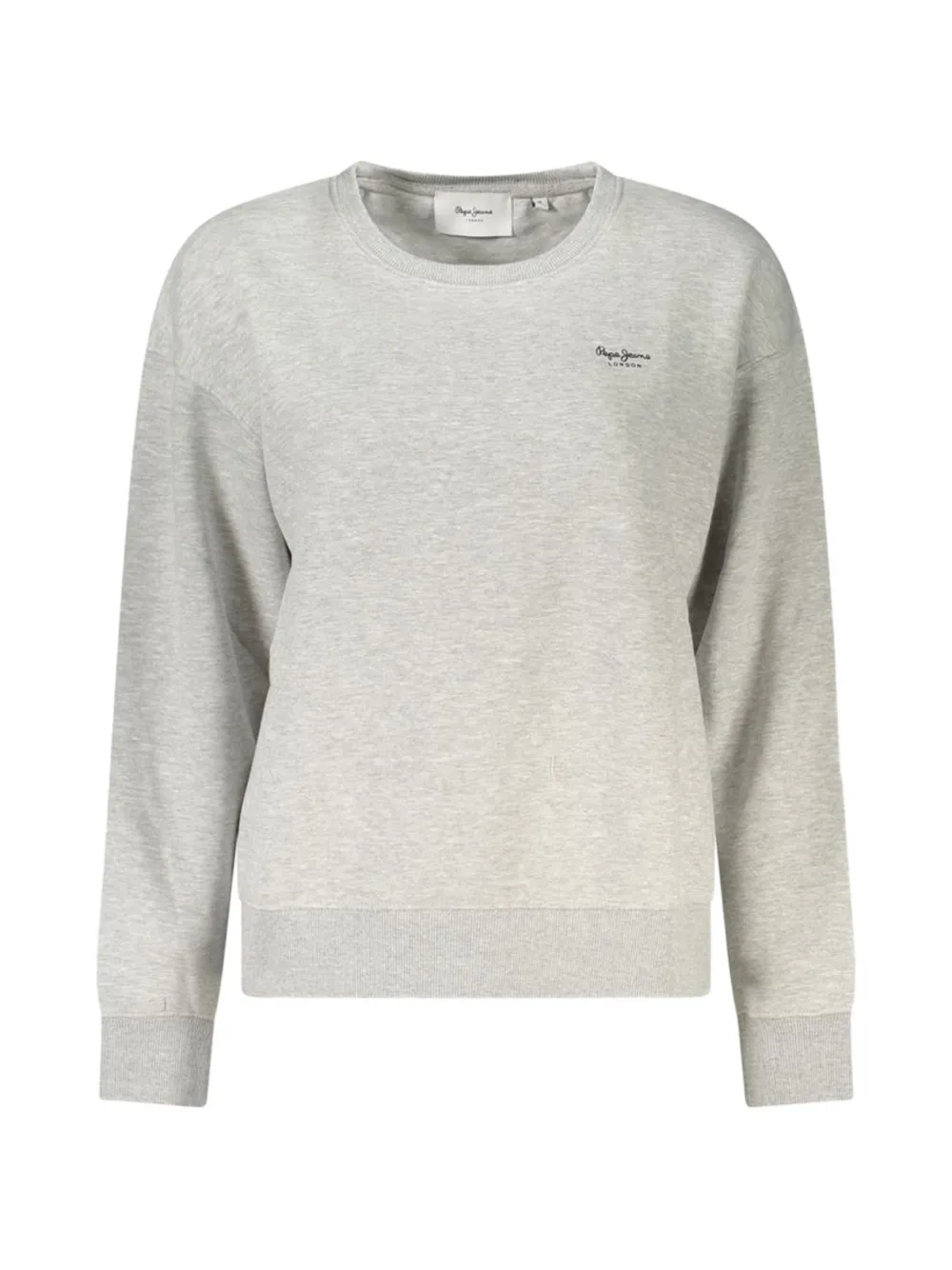 Pepe Jeans crew-neck logo-print sweater - Grigio