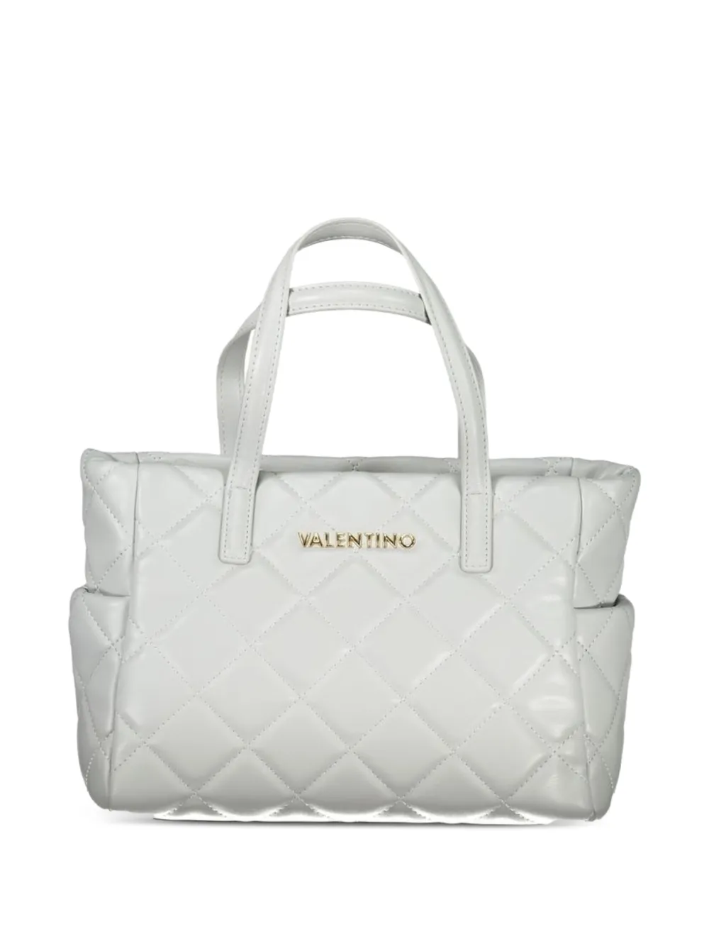 MARIO VALENTINO quilted tote bag - Bianco
