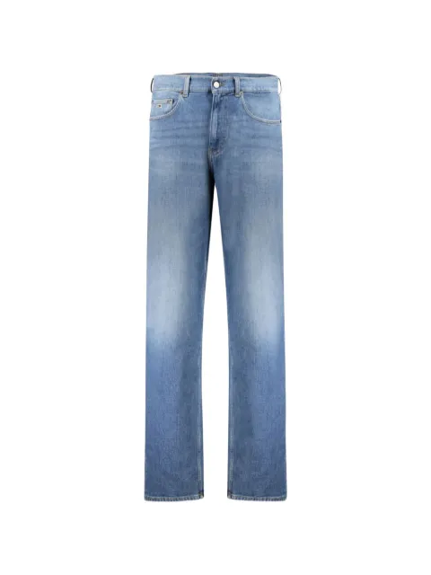Tommy Hilfiger faded-effect regular-fit denim jeans
