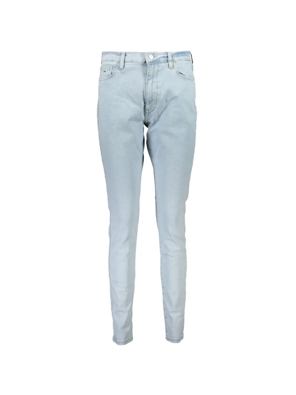 Tommy Hilfiger logo-patch jeans - Blu