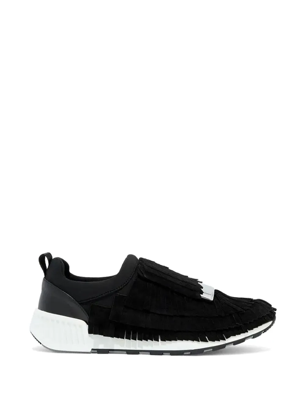 Sergio Rossi SR1 Running fringed sneakers - Nero