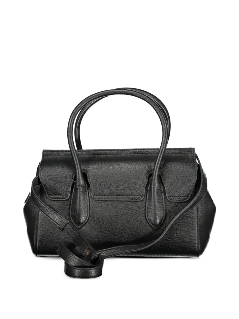 TWINSET Shopper met logo Zwart