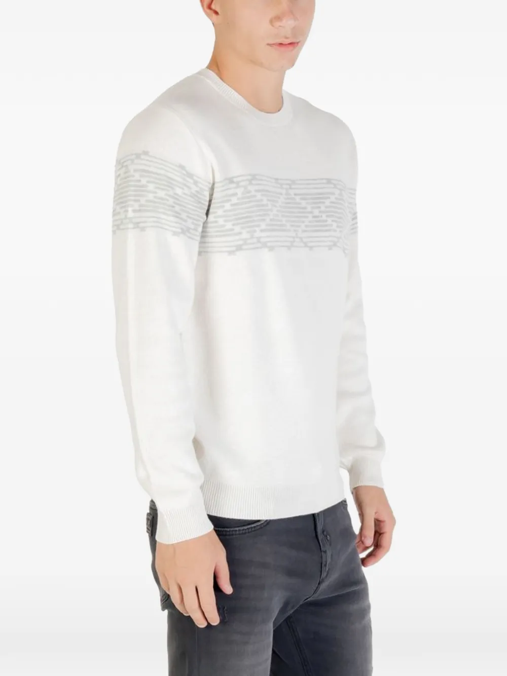 Antony Morato geometric-pattern sweater | Knitted Sweaters | Image 2