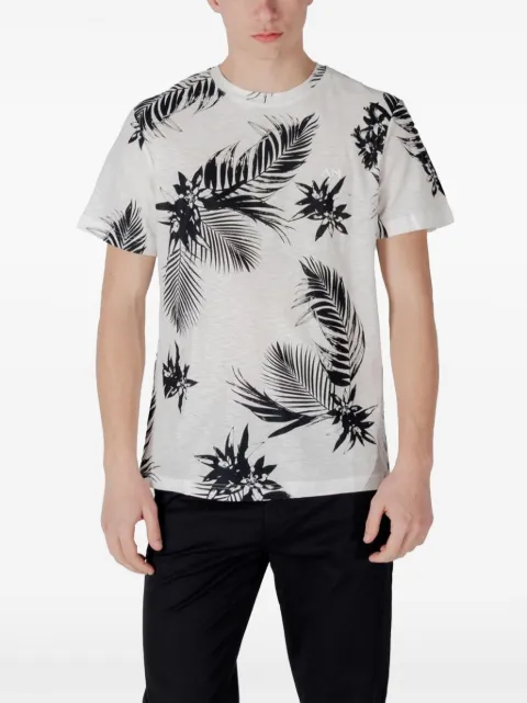Antony Morato palm-leaf print T-shirt